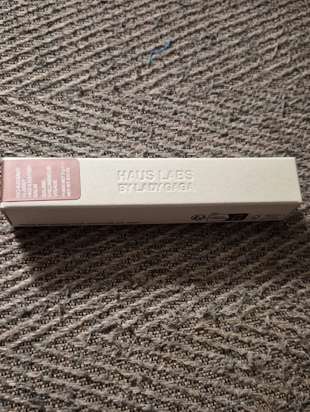 Haus Labs By Lady Gaga Liquid Highlighter - Pale Pink & White Packaging
